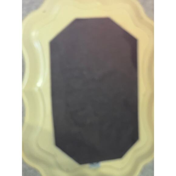 NASHCO Tole Hand-Painted Toleware Tray Fruit Flowers Large  27" x 20” - Picture 14 of 15